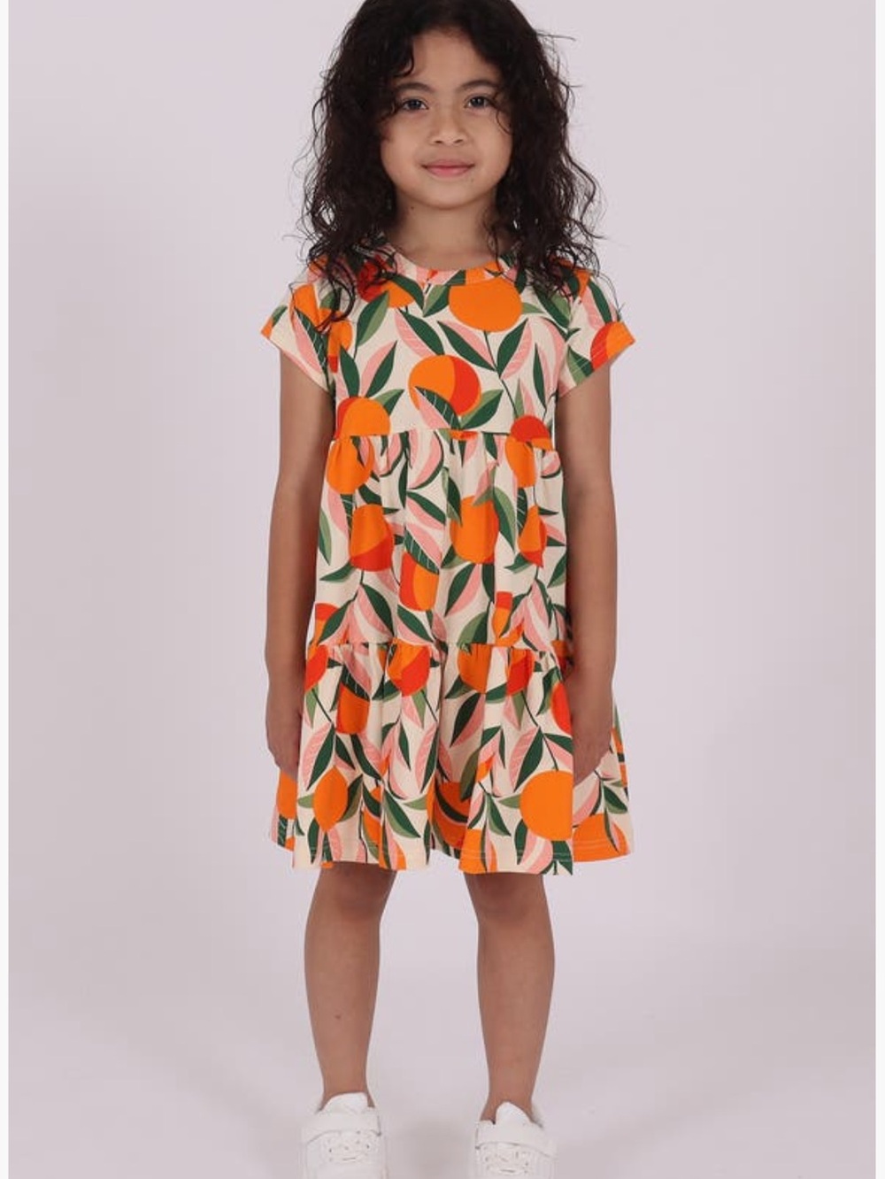 TINY TRIBE AUSTRALIA GIRLS COTTON DRESS SIZE 6